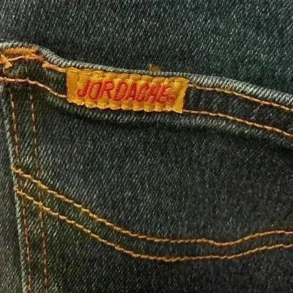 Vintage Retro Jordache Basics Blue Denim Jeans 80s 90s Y2K High Rise - Picture 3 of 5